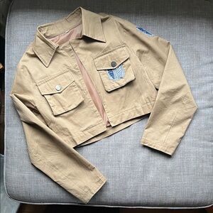 Attack on Titan Eren Jaeger Cosplay Costume Jacket S